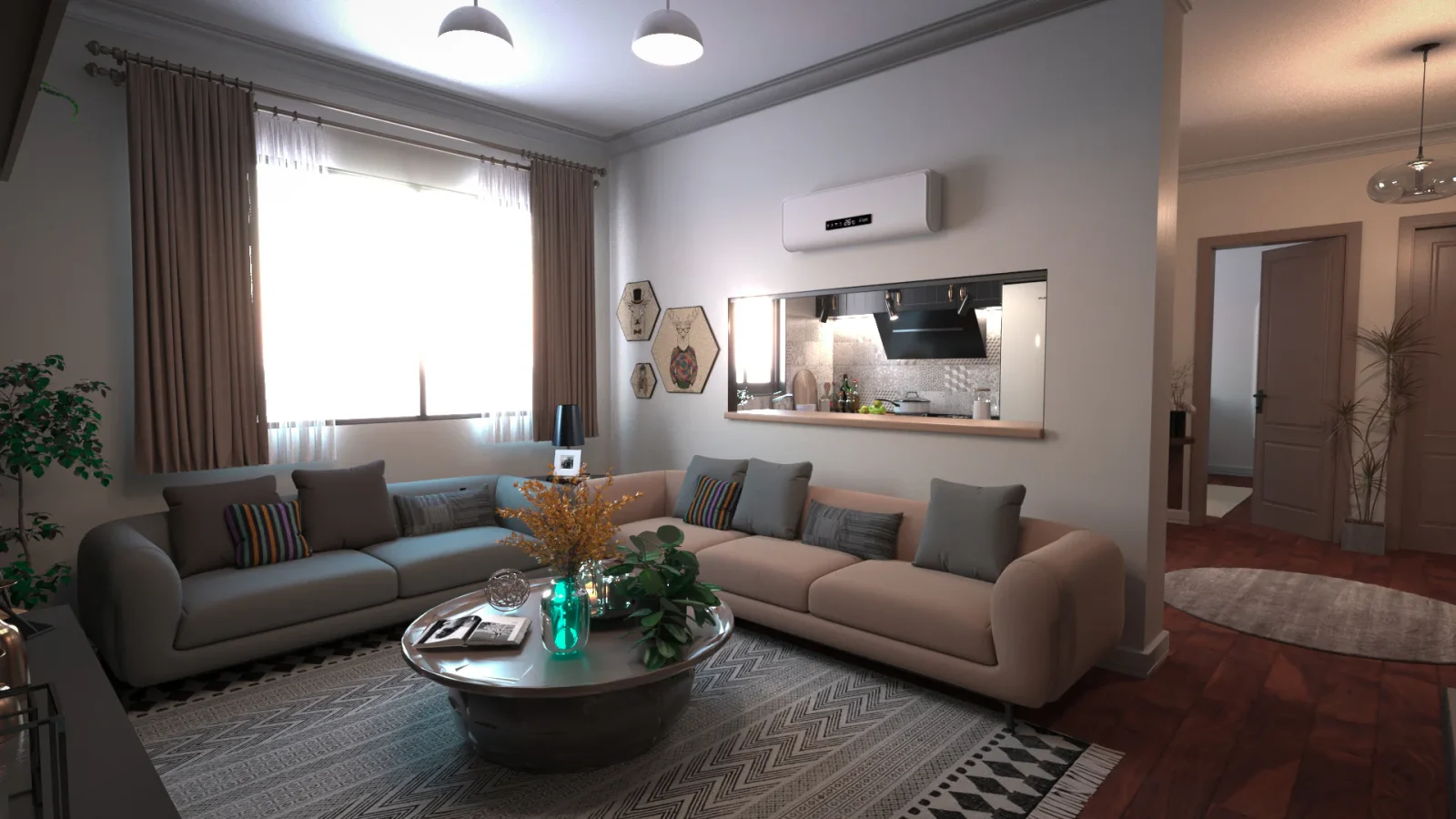 Concept Project: Urban Retreat modern residential interior design project image 4