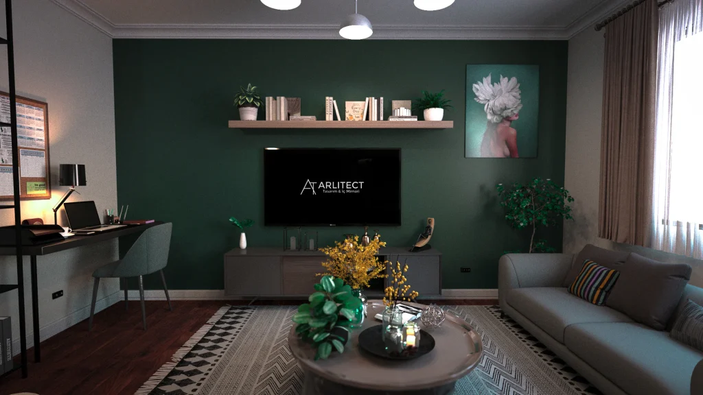 Concept Project: Urban Retreat modern residential interior design, Turkey