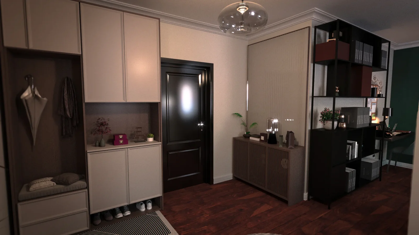 Concept Project: Urban Retreat modern residential interior design project image 8