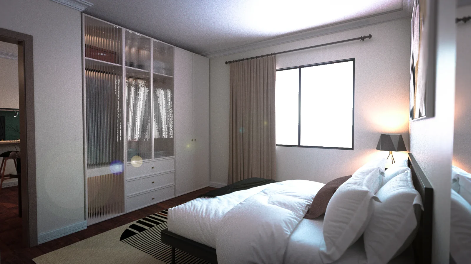 Concept Project: Urban Retreat modern residential interior design project image 9